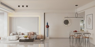 现代客餐厅3D模型下载